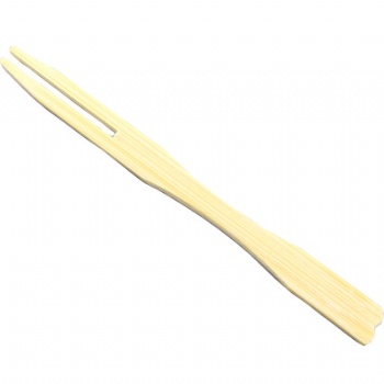  Bamboo Fruit Fork	